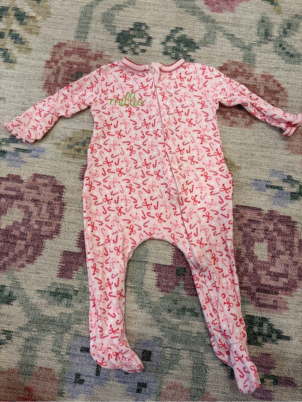 "Millie" Monogrammed Christmas Pajamas